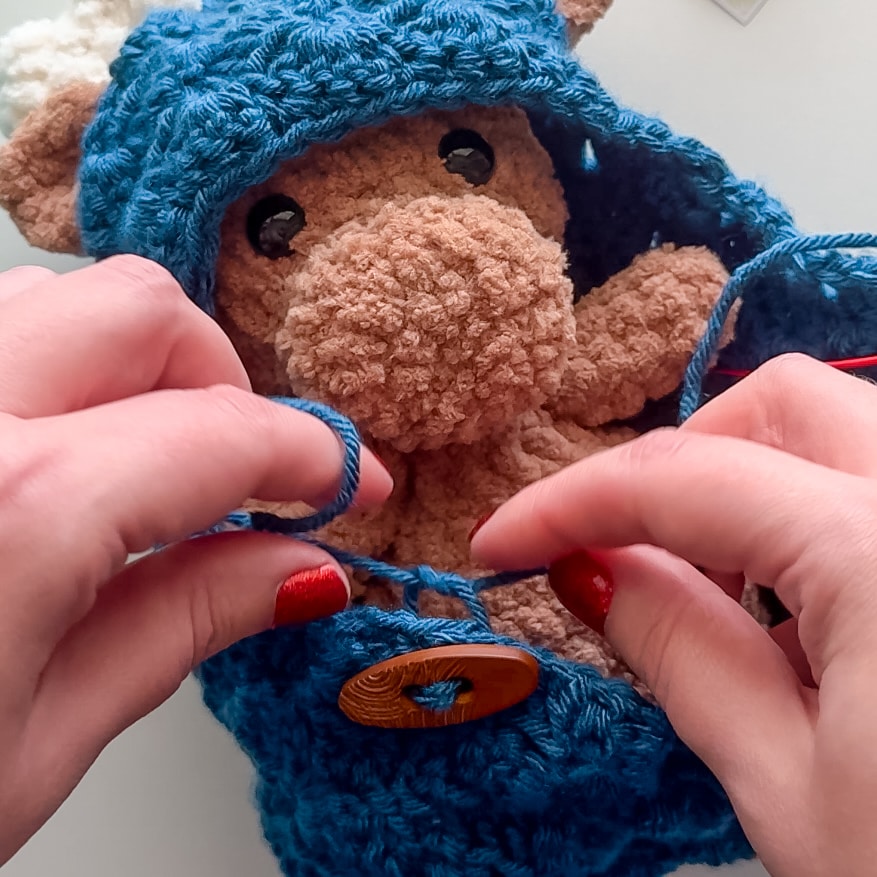 amigurumi swaddle blanket crochet project crochet project detail 18