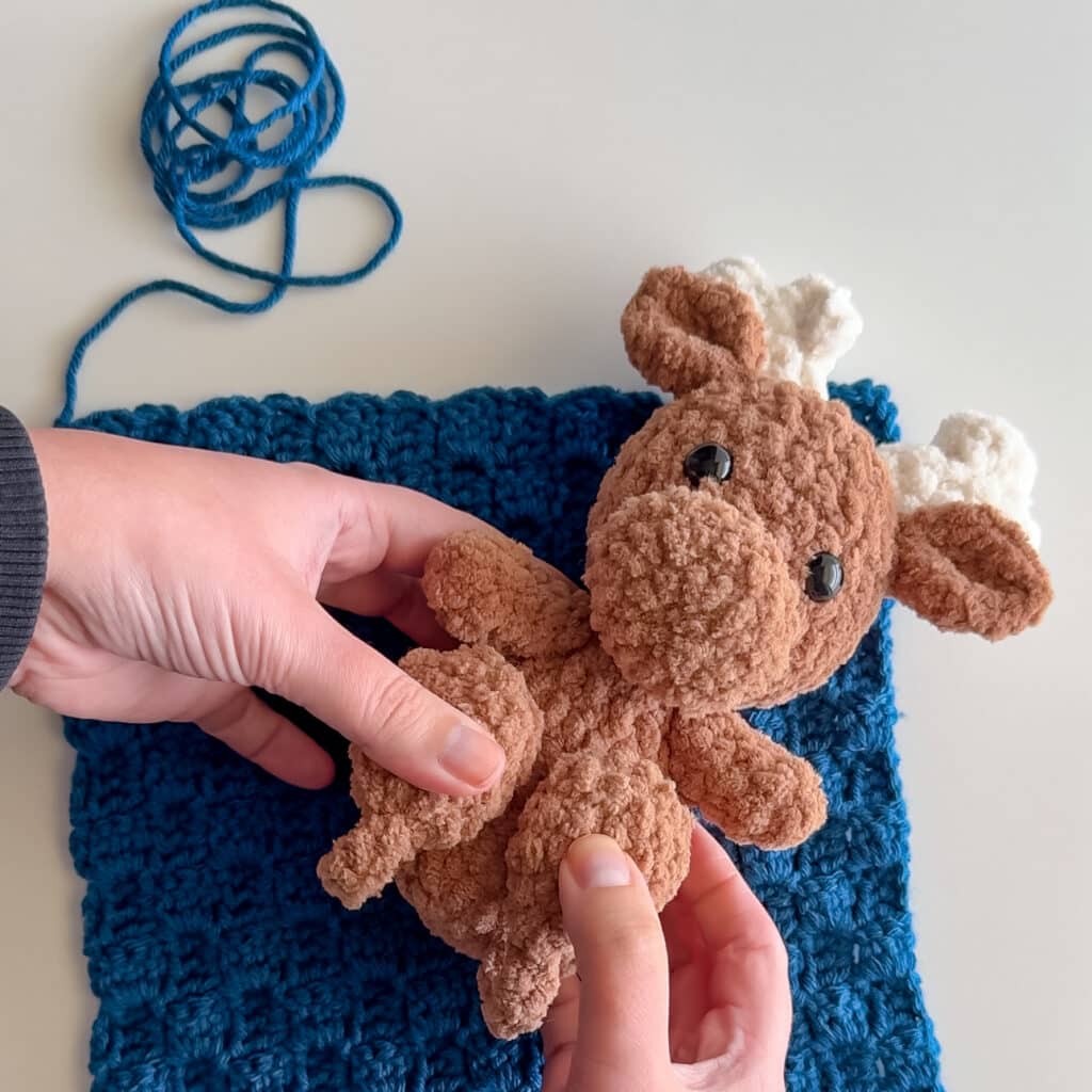 amigurumi swaddle blanket crochet project crochet project detail 3