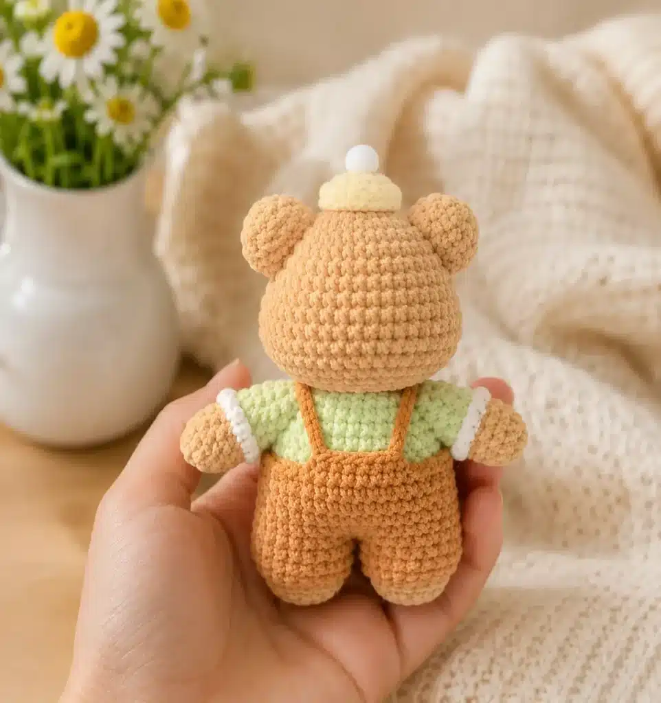 baby bear amigurumi pattern crochet project crochet project detail 1