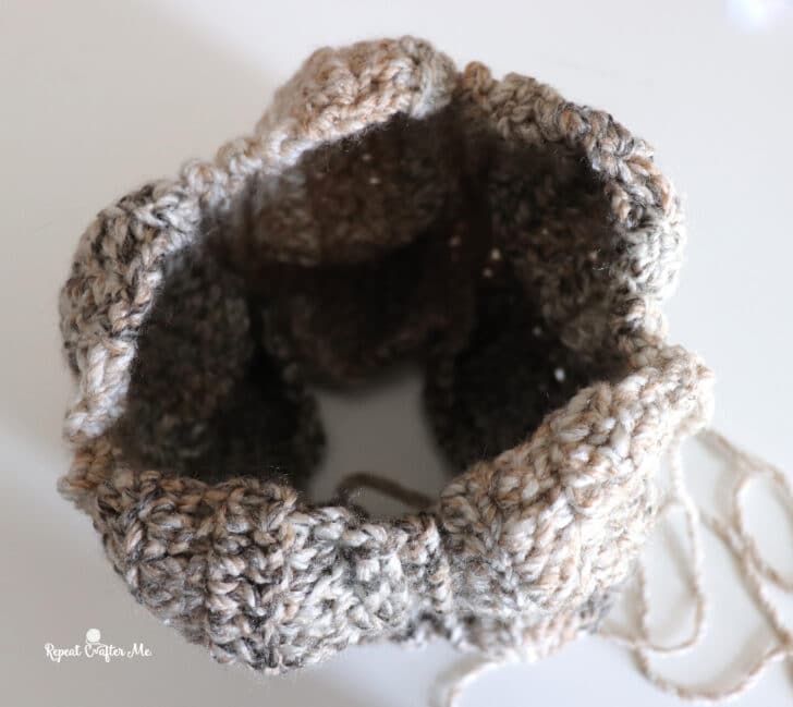 Bernat Cottage Pumpkin crochet project crochet project detail 10