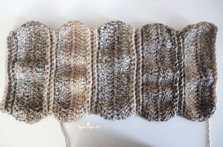 Bernat Cottage Pumpkin crochet project crochet project detail 13