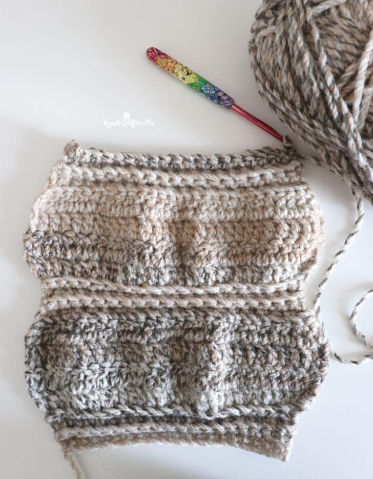 Bernat Cottage Pumpkin crochet project crochet project detail 14