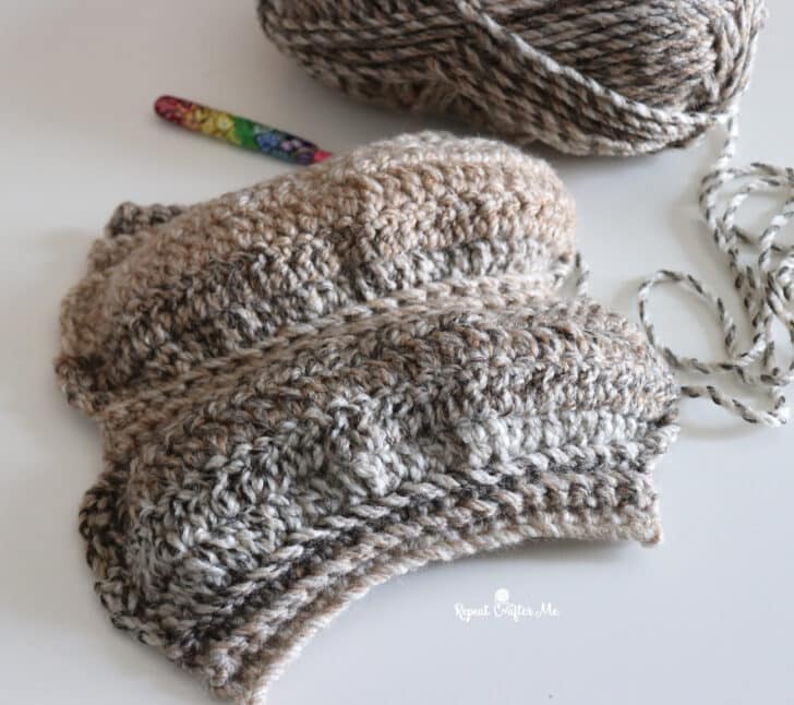 Bernat Cottage Pumpkin crochet project crochet project detail 8