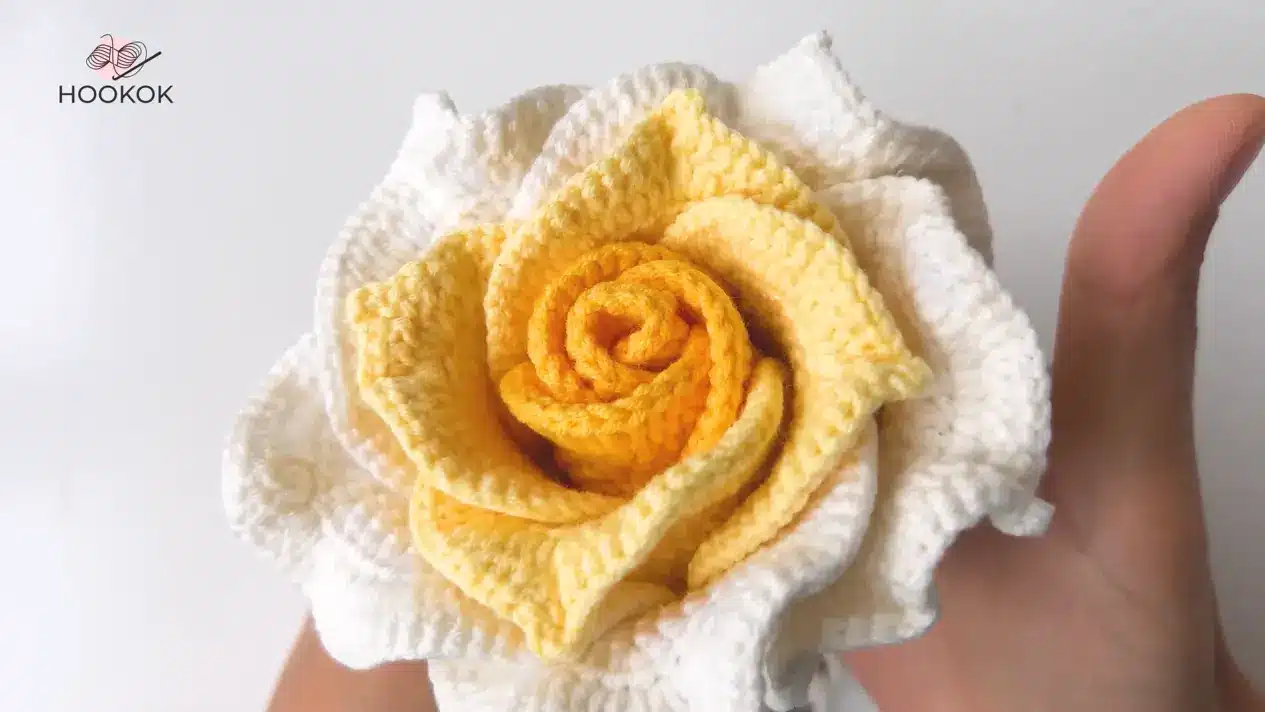 Big Thai Rose Pattern crochet project crochet project detail 2