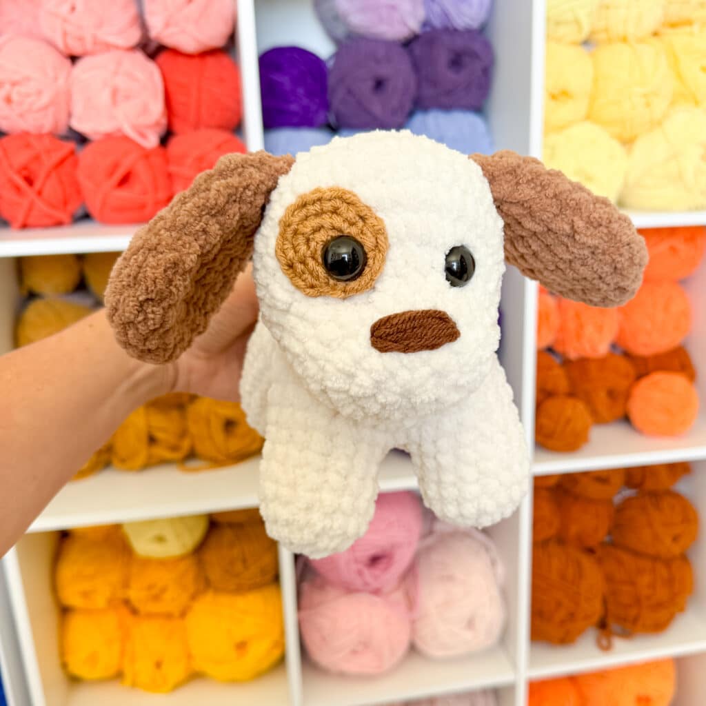 chubby standing puppy crochet pattern crochet project crochet project detail 2