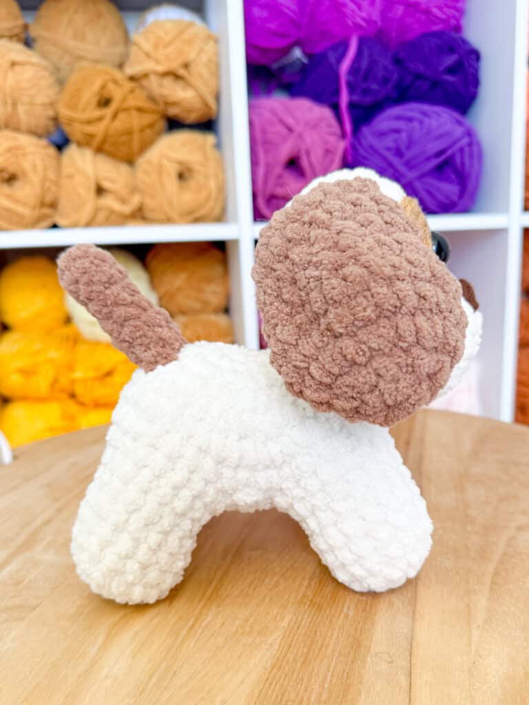 chubby standing puppy crochet pattern crochet project crochet project detail 5