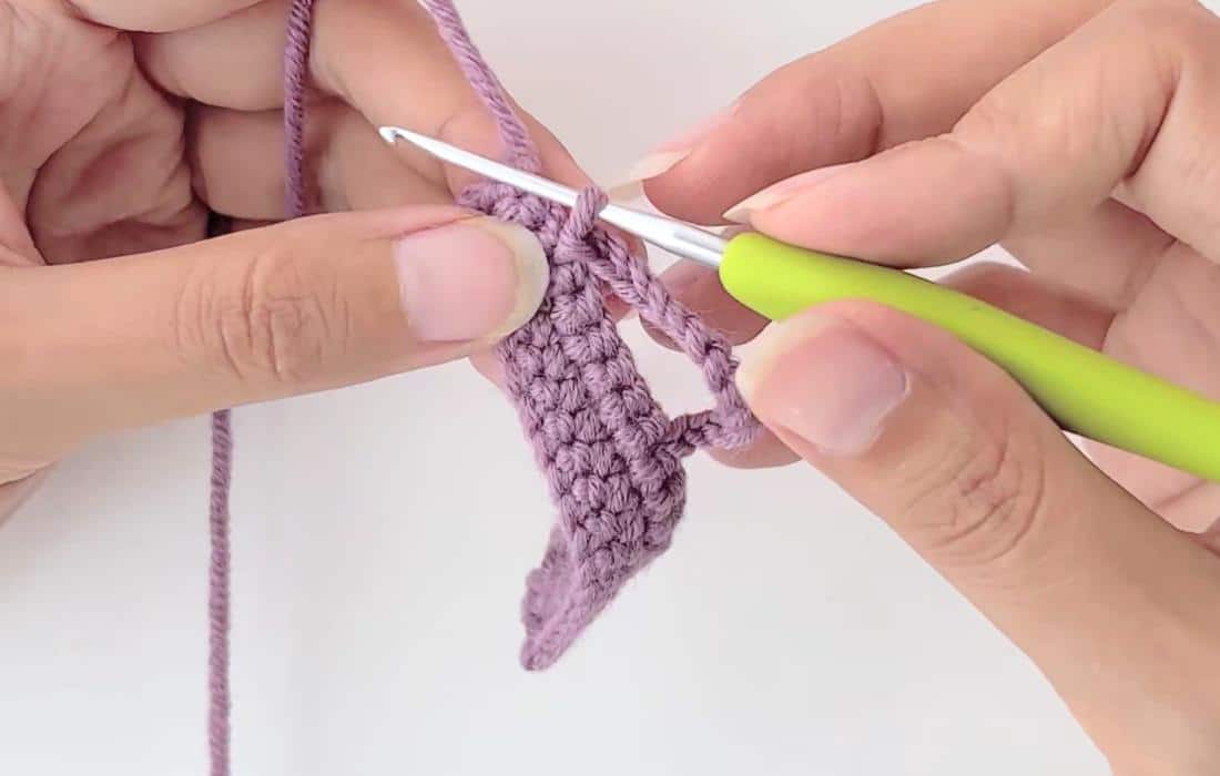 Chunky Crochet Letter P crochet project crochet project detail 6