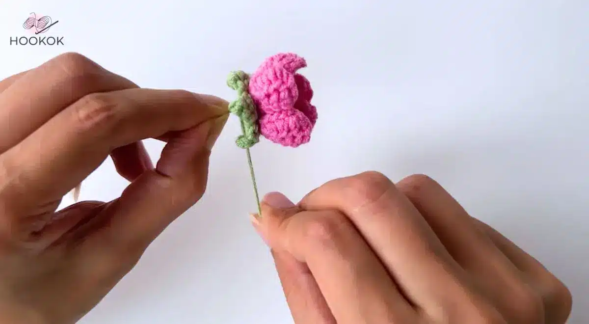 crochet androsace flower pattern crochet project crochet project detail 1