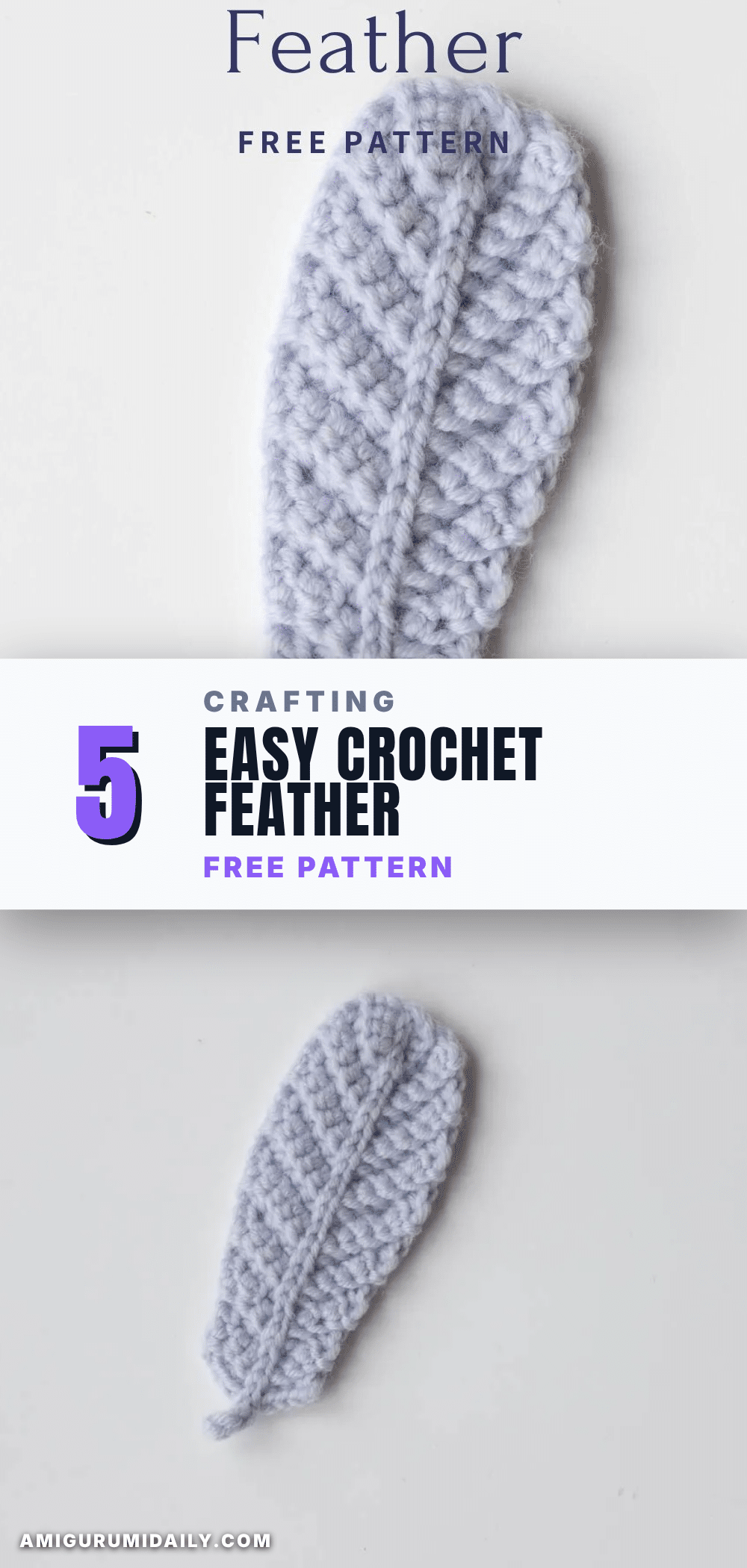 crochet feather pattern crochet pattern