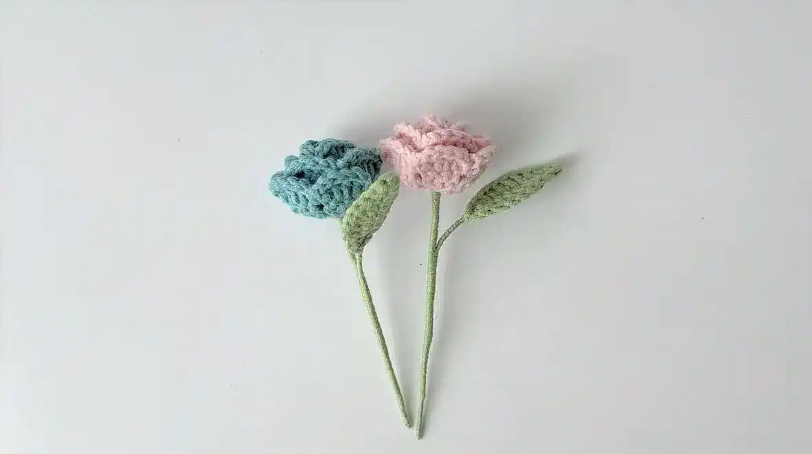 crochet flower basket car hanging crochet project crochet project detail 2