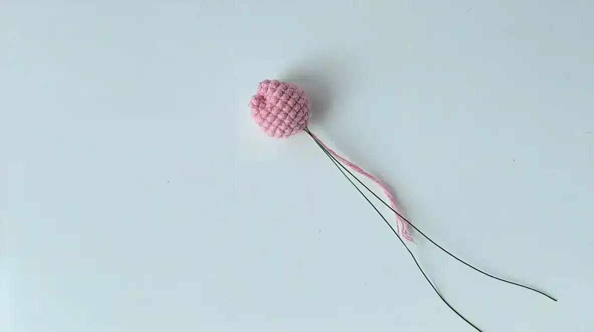 crochet flower basket car hanging crochet project crochet project detail 9