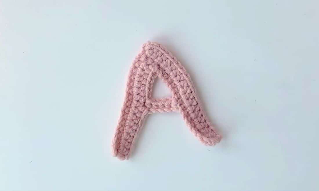 crochet letter a pattern crochet project crochet project detail 1