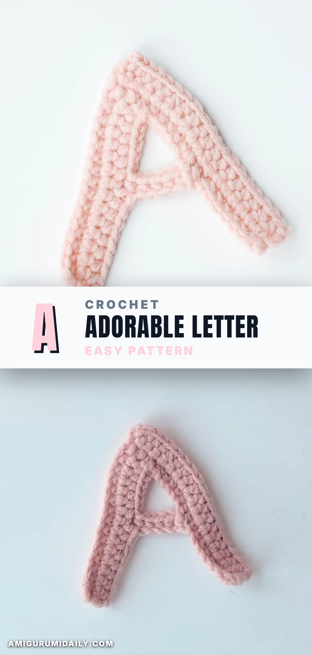 crochet letter a pattern crochet pattern
