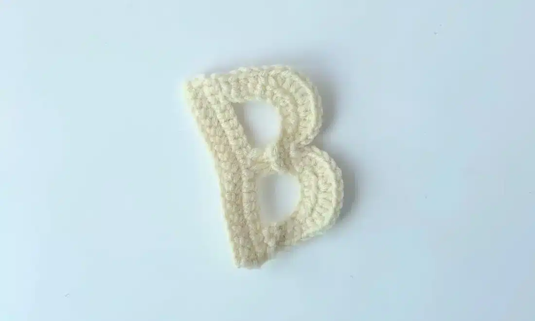 crochet letter b pattern crochet project crochet project detail 1