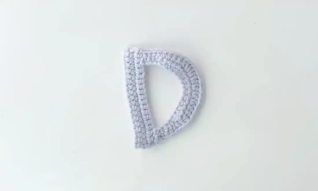 crochet letter d crochet project crochet project detail 1