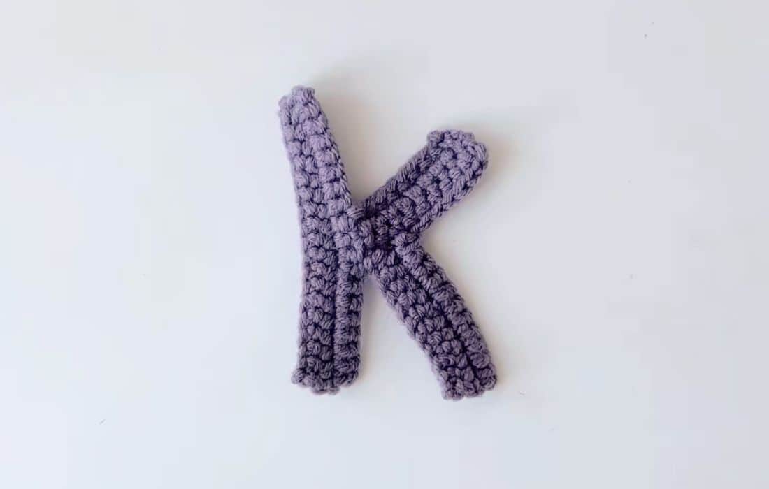 crochet letter k pattern crochet project crochet project detail 1