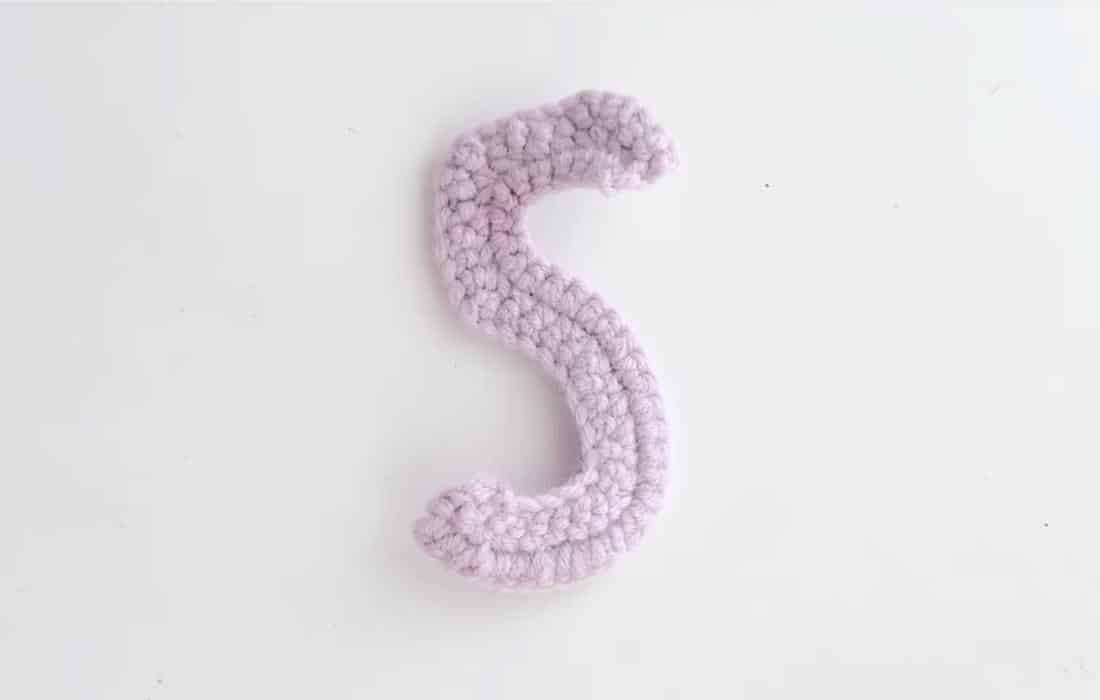 crochet letter s crochet project crochet project detail 1