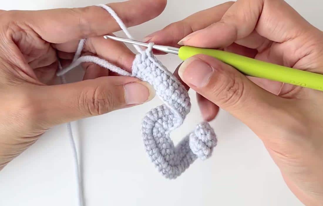 crochet letter u crochet project crochet project detail 4