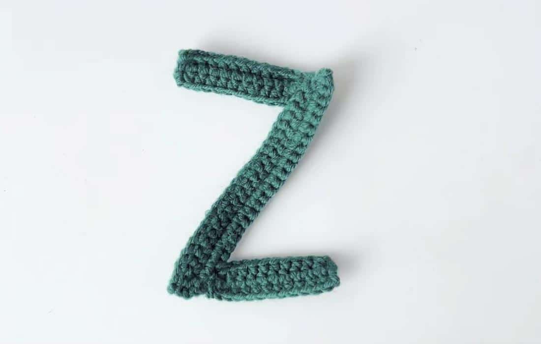 crochet letter z pattern crochet project crochet project detail 1