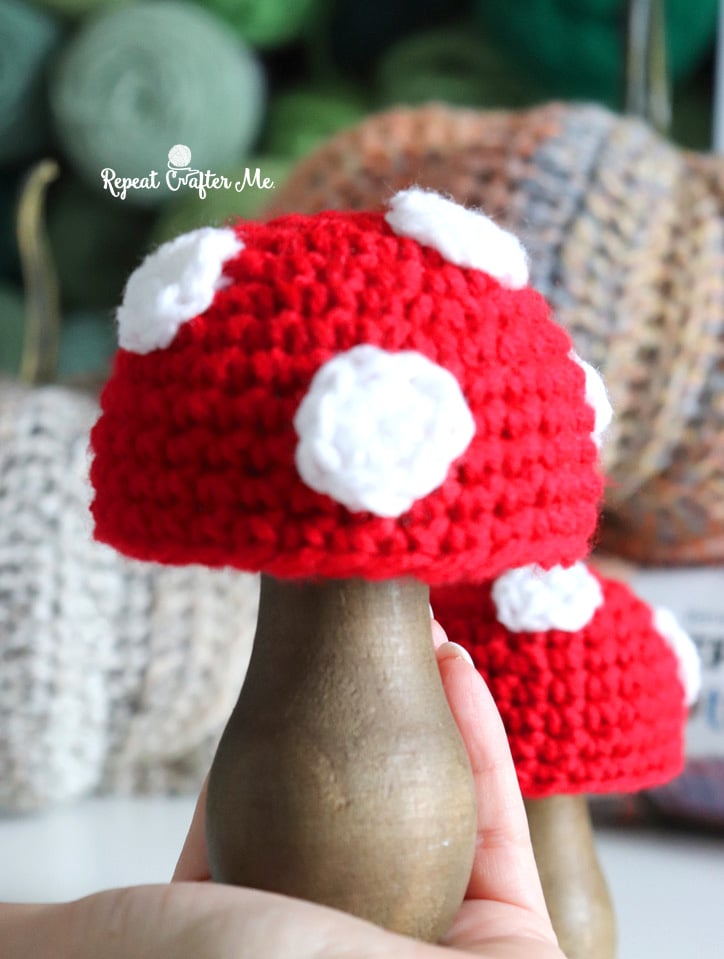 crochet mushroom covers crochet project crochet project detail 5