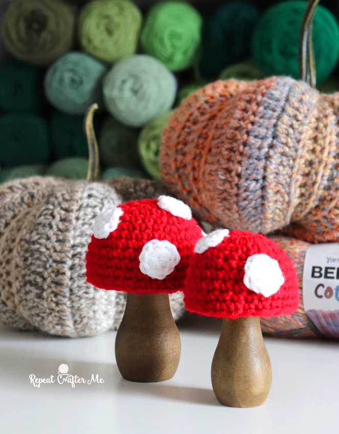 crochet mushroom covers crochet project crochet project detail 8