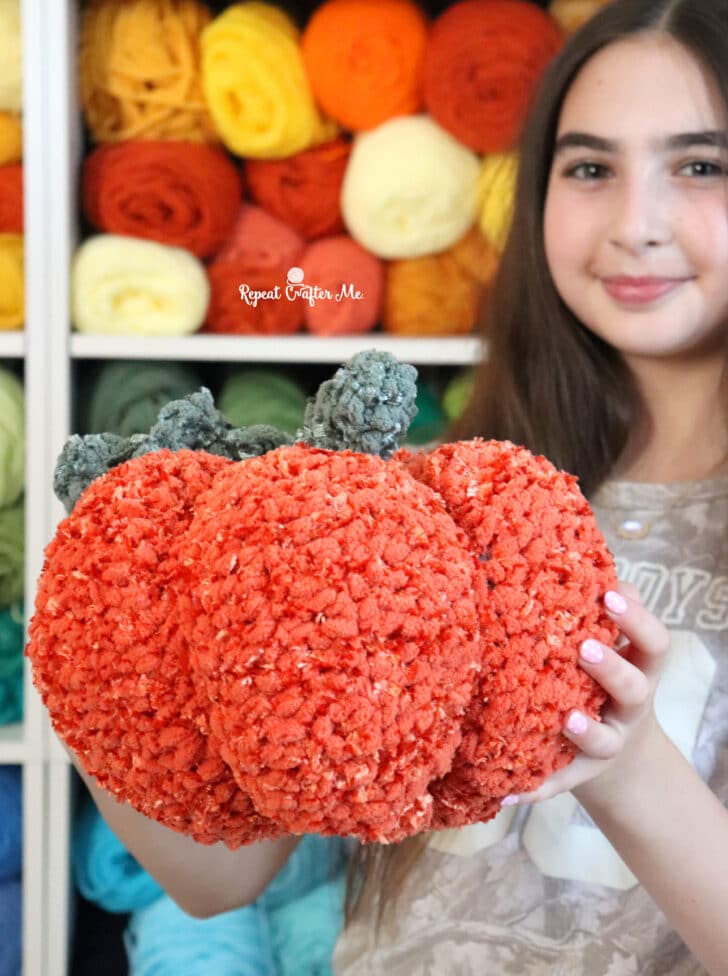 crochet pumpkin pattern crochet project crochet project detail 9