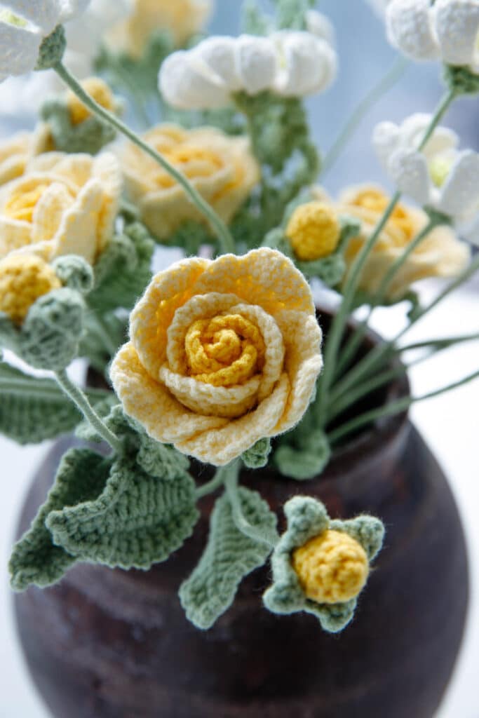 crochet rose patterns crochet project crochet project detail 7