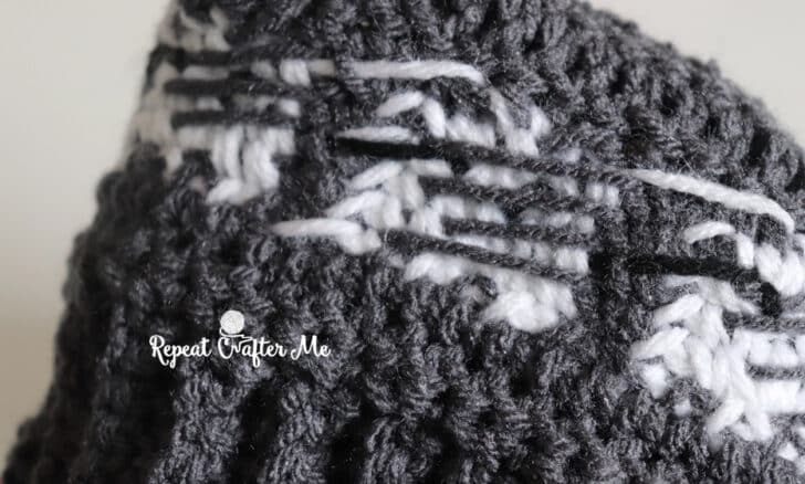 ghosts in a row crochet hat crochet project crochet project detail 14