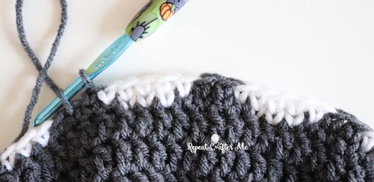 ghosts in a row crochet hat crochet project crochet project detail 16