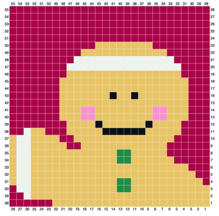 gingerbread man c2c crochet crochet project crochet project detail 6