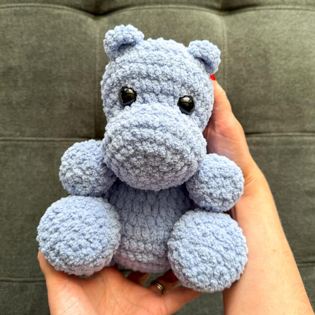 hippo crochet amigurumi pattern crochet project crochet project detail 1