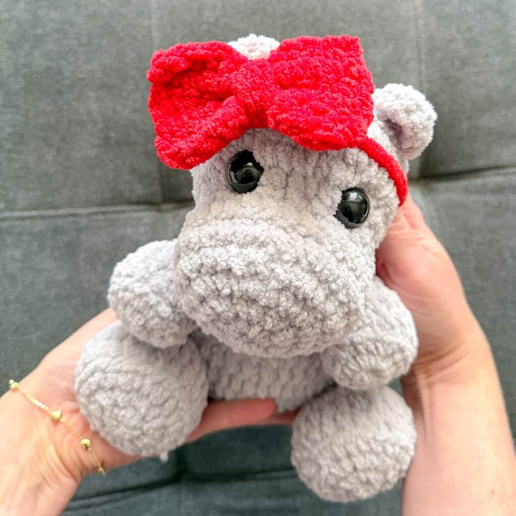 hippo crochet amigurumi pattern crochet project crochet project detail 3