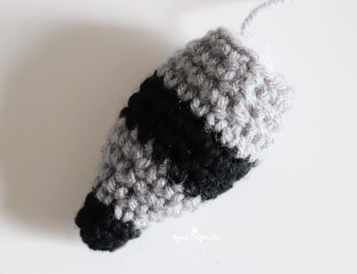 Jimothy Raccoon amigurumi crochet project crochet project detail 12