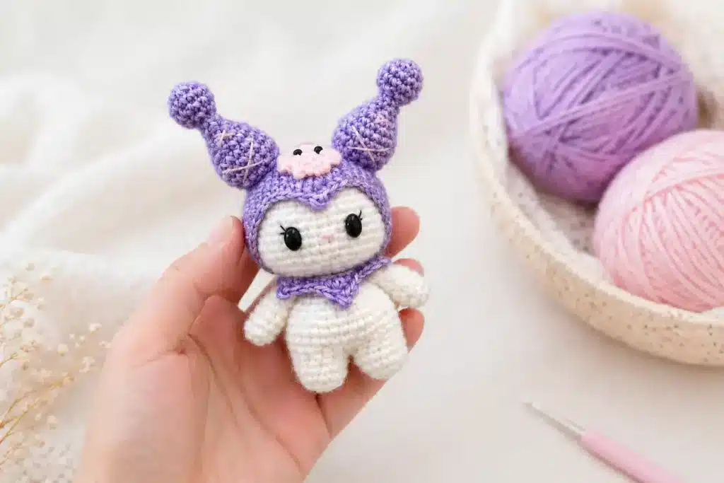 Kuromi Amigurumi Pattern - featured image