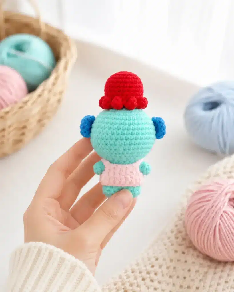 Little Sea Doll Crochet Pattern crochet project crochet project detail 2