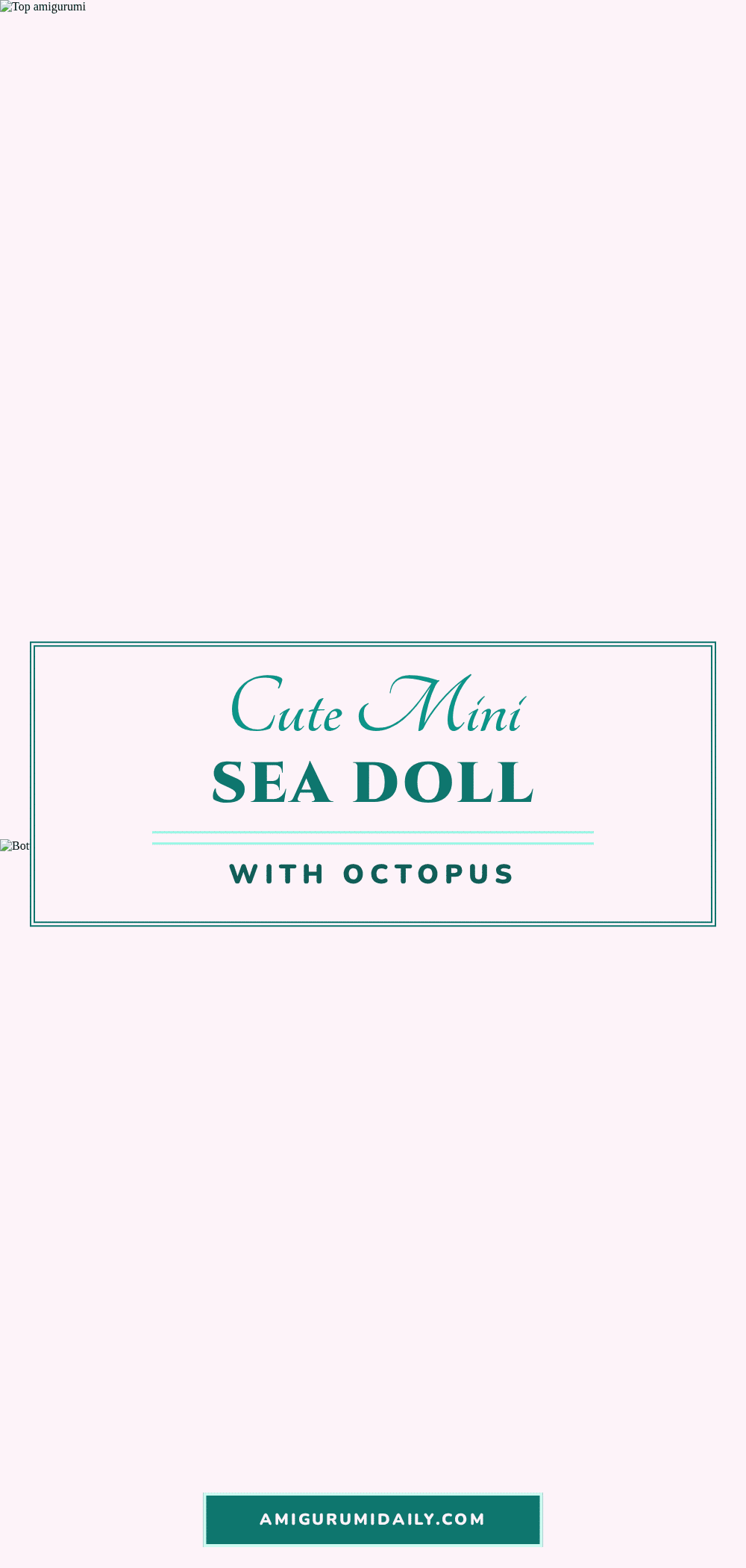 Little Sea Doll Crochet Pattern crochet pattern