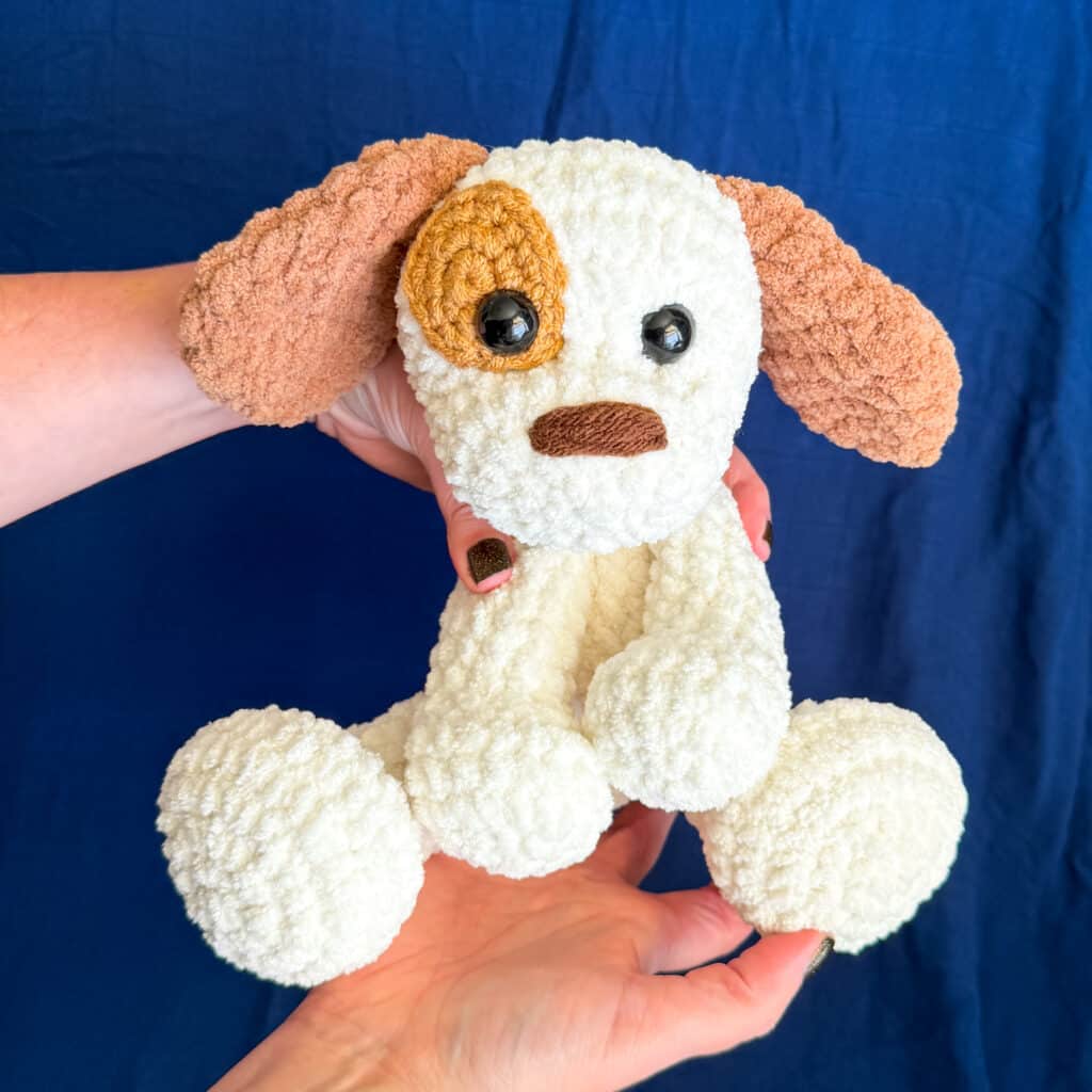 long-legged puppy crochet pattern crochet project crochet project detail 1