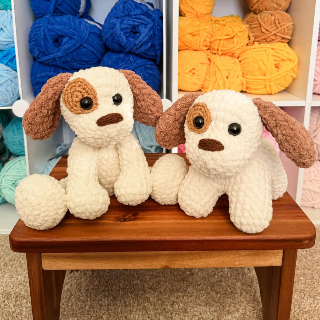 long-legged puppy crochet pattern crochet project crochet project detail 2