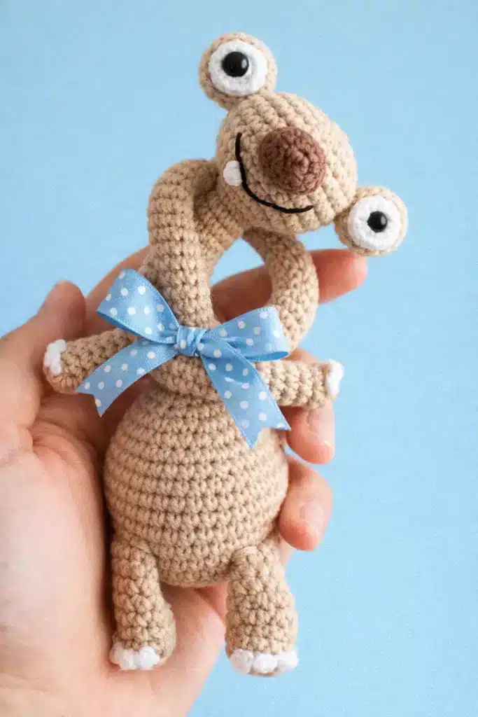 long neck sid amigurumi pattern crochet project crochet project detail 1