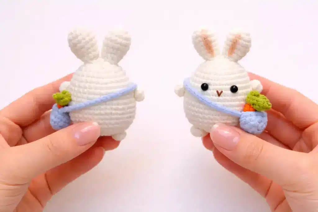 mini bunny with carrot bag - featured image
