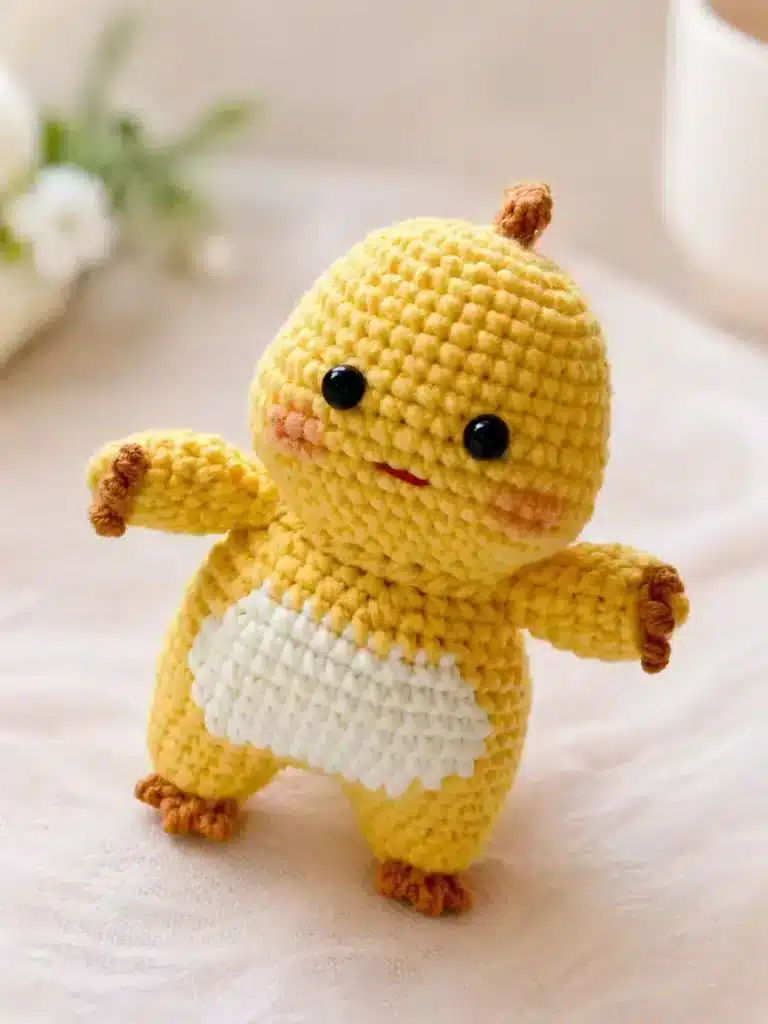 mini milk dragon crochet pattern crochet project crochet project detail 1