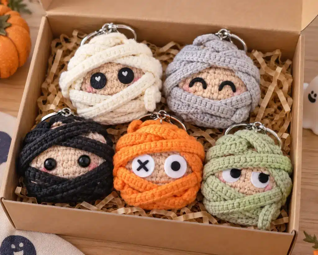 mini mummy crochet pattern crochet project crochet project detail 1