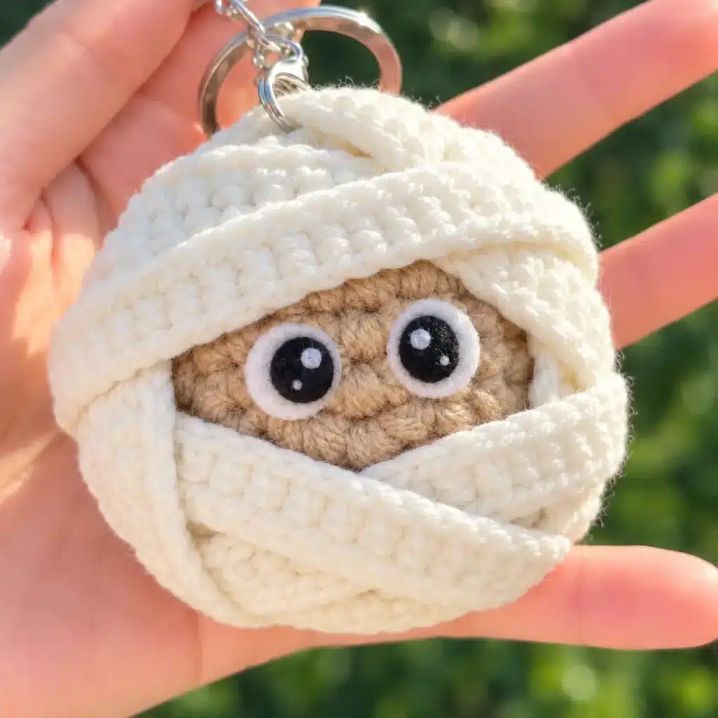 mini mummy crochet pattern crochet project crochet project detail 2