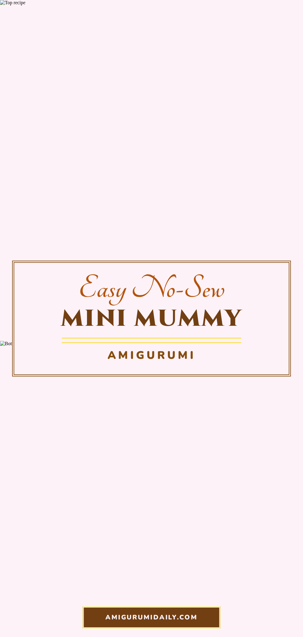 mini mummy crochet pattern crochet pattern