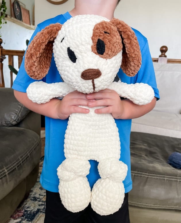 mini puppy snuggler crochet project crochet project detail 6