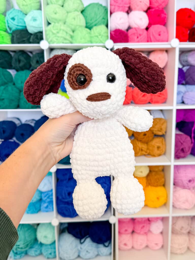 mini puppy snuggler crochet project crochet project detail 7