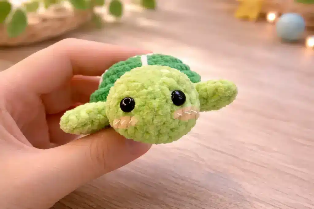 mini sea turtle crochet pattern crochet project crochet project detail 2