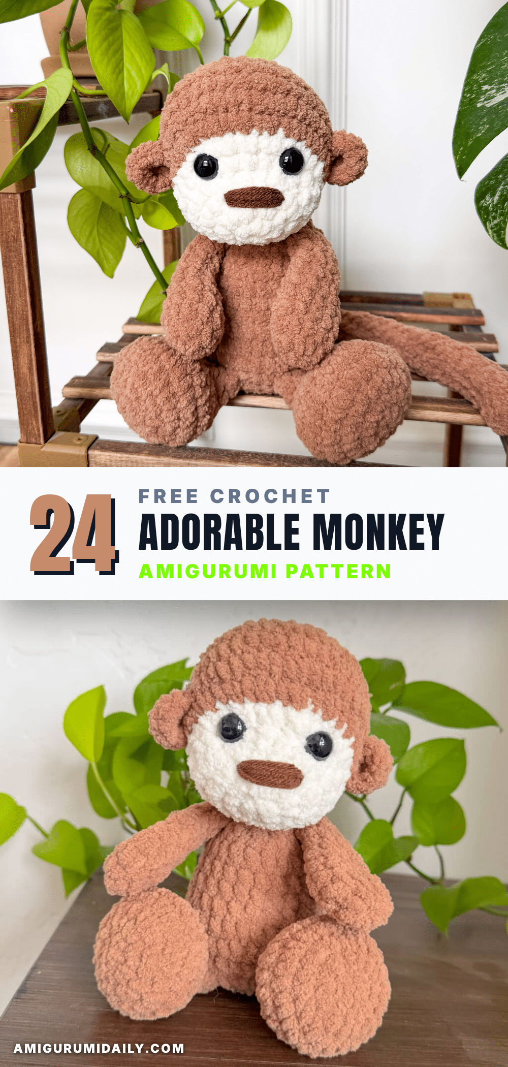 monkey crochet pattern crochet pattern