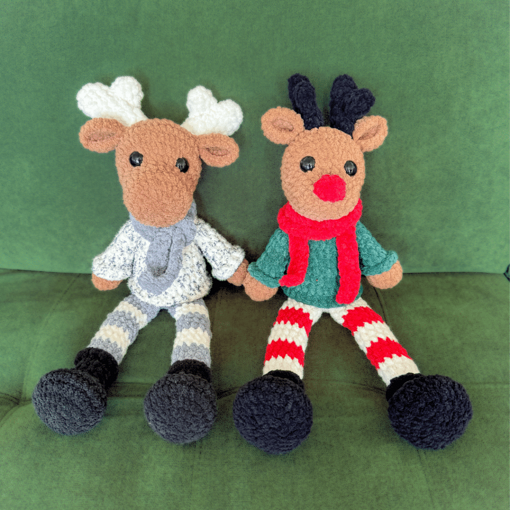 moose snuggler crochet project crochet project detail 3
