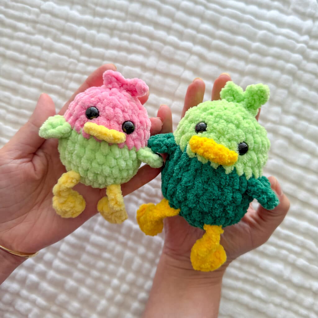 no sew silly bird crochet project crochet project detail 3